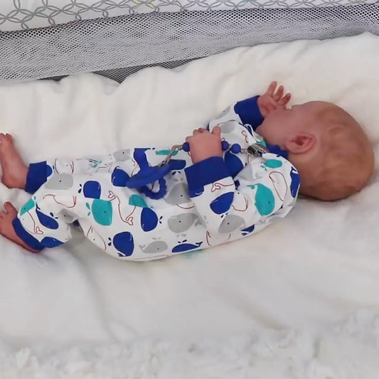 17'' Lifelike Cute Trey Reborn Baby Dolls