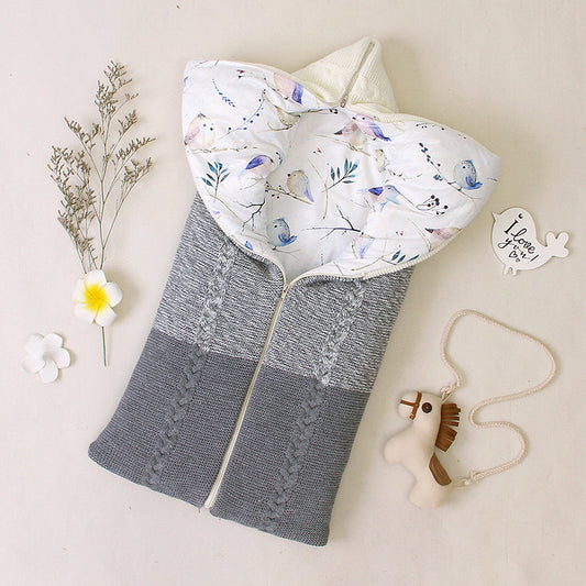 Thickened Zipper Sleeping Bag For 16-24 Inches Reborn Dolls