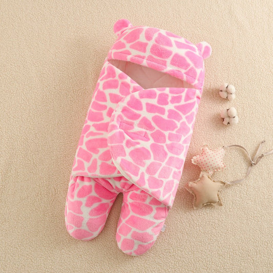 Flannel Split Legs Sleeping Bag For 16-24 Inches Reborn Dolls