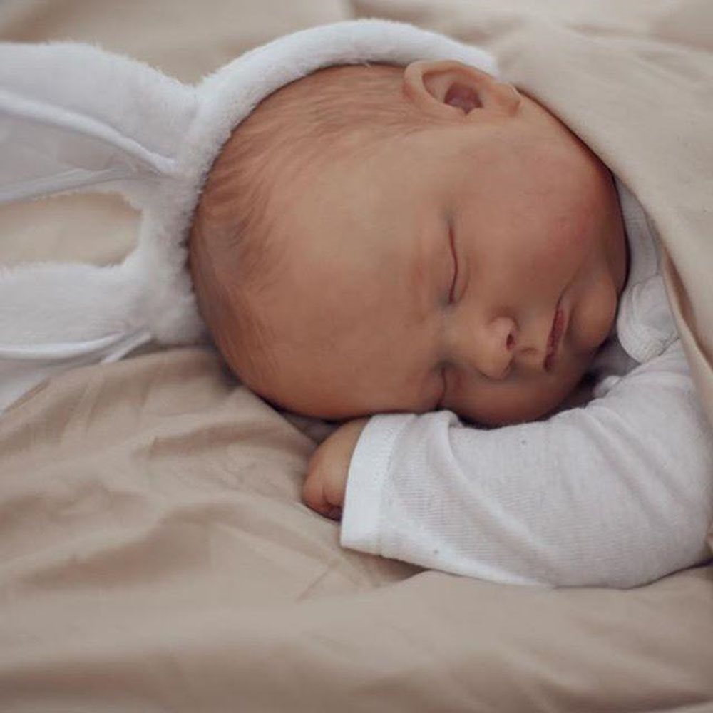 19inch Cute Staat Asleep Realistic Reborn Baby Doll Boy Toy