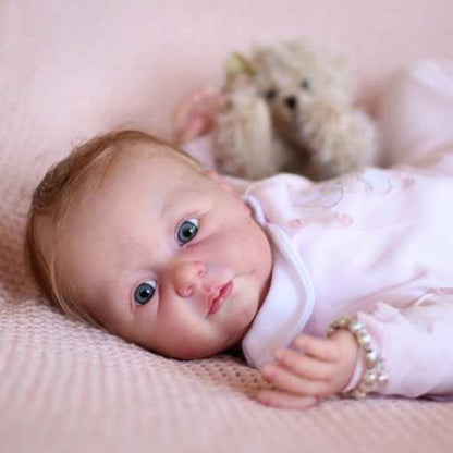 Realistic 21'' Sweet Blom Reborn Baby Doll Girl Toy