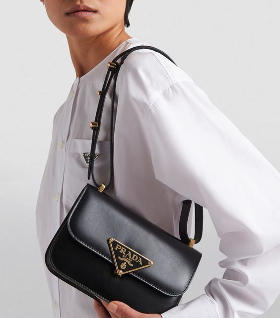 Pra small square shoulder crossbody Bag