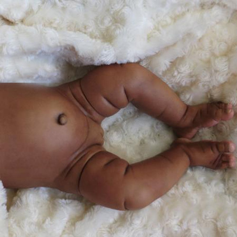 20 inch Realistic African American reborn baby baby doll